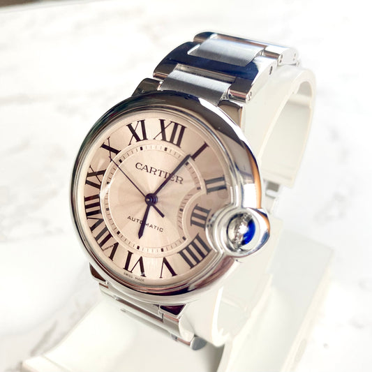 Cartier Ballon Bleu All Steel 36mm