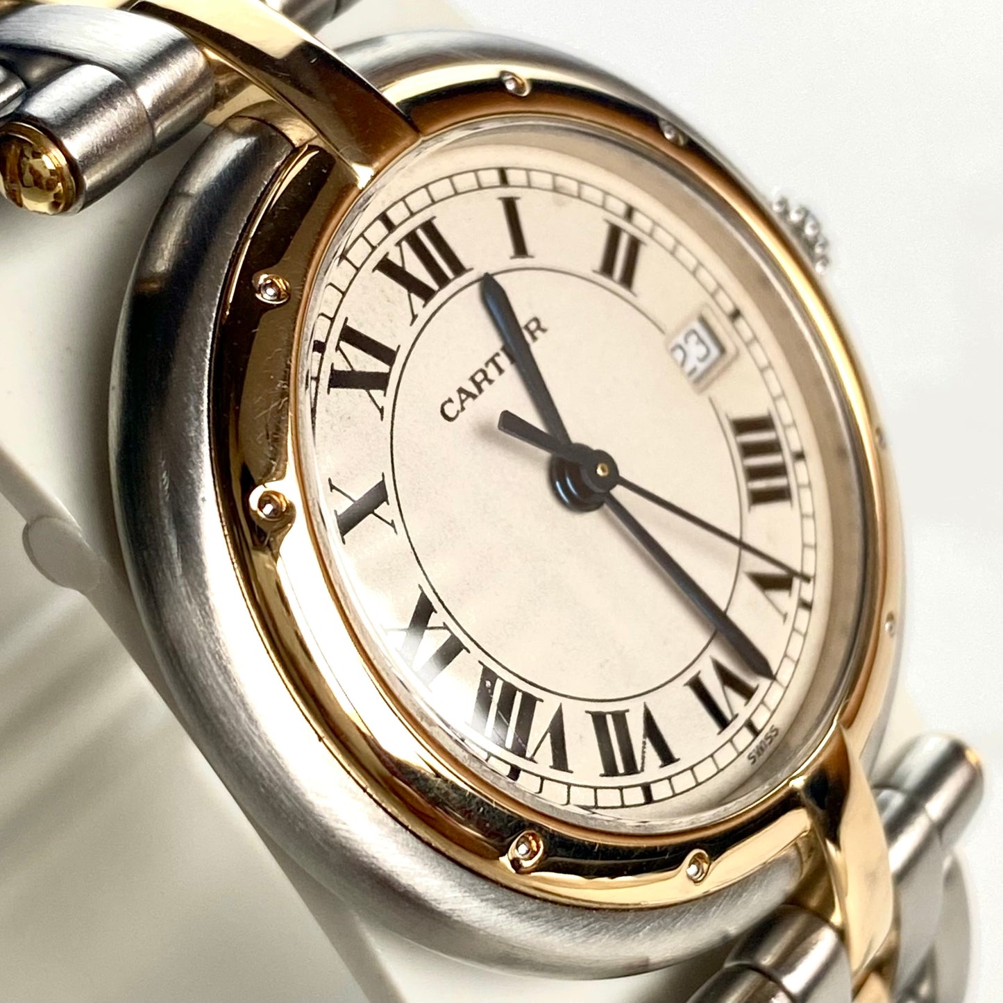 Cartier Panthere Round Two Toned 1row