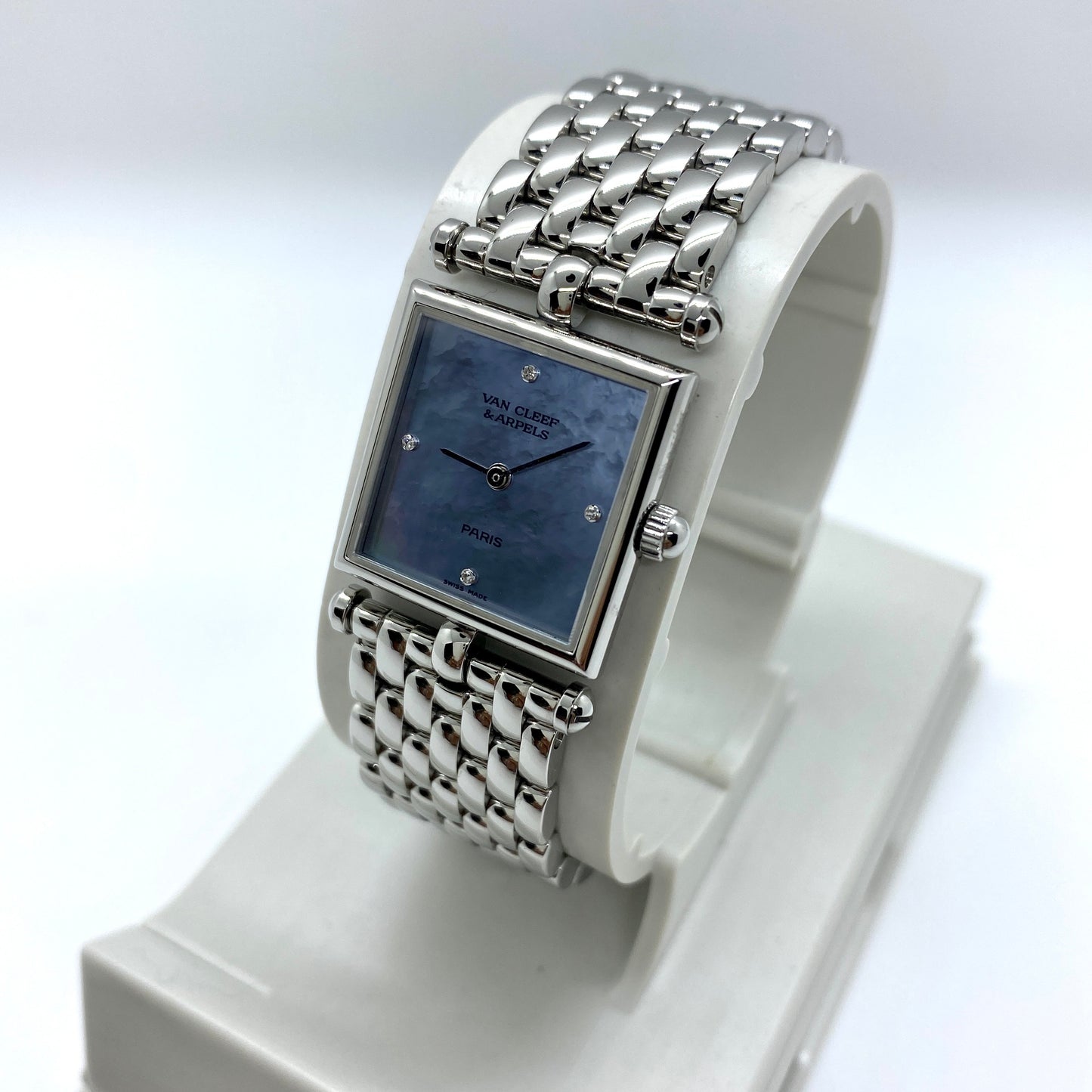 Van Cleef Tahitian Mother of Pearl Dial Diamond