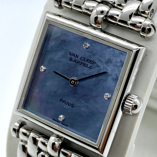 Van Cleef Tahitian Mother of Pearl Dial Diamond