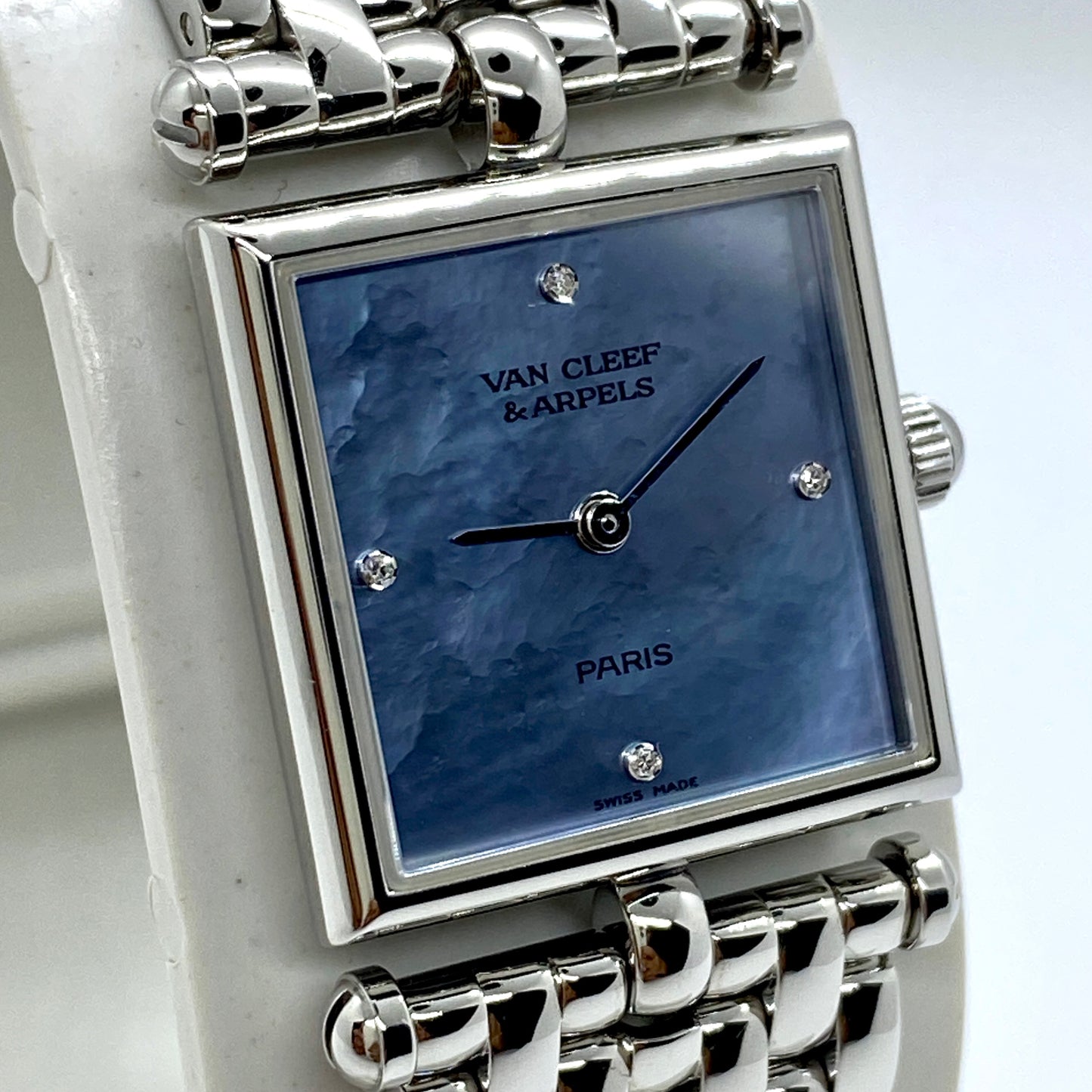 Van Cleef Tahitian Mother of Pearl Dial Diamond