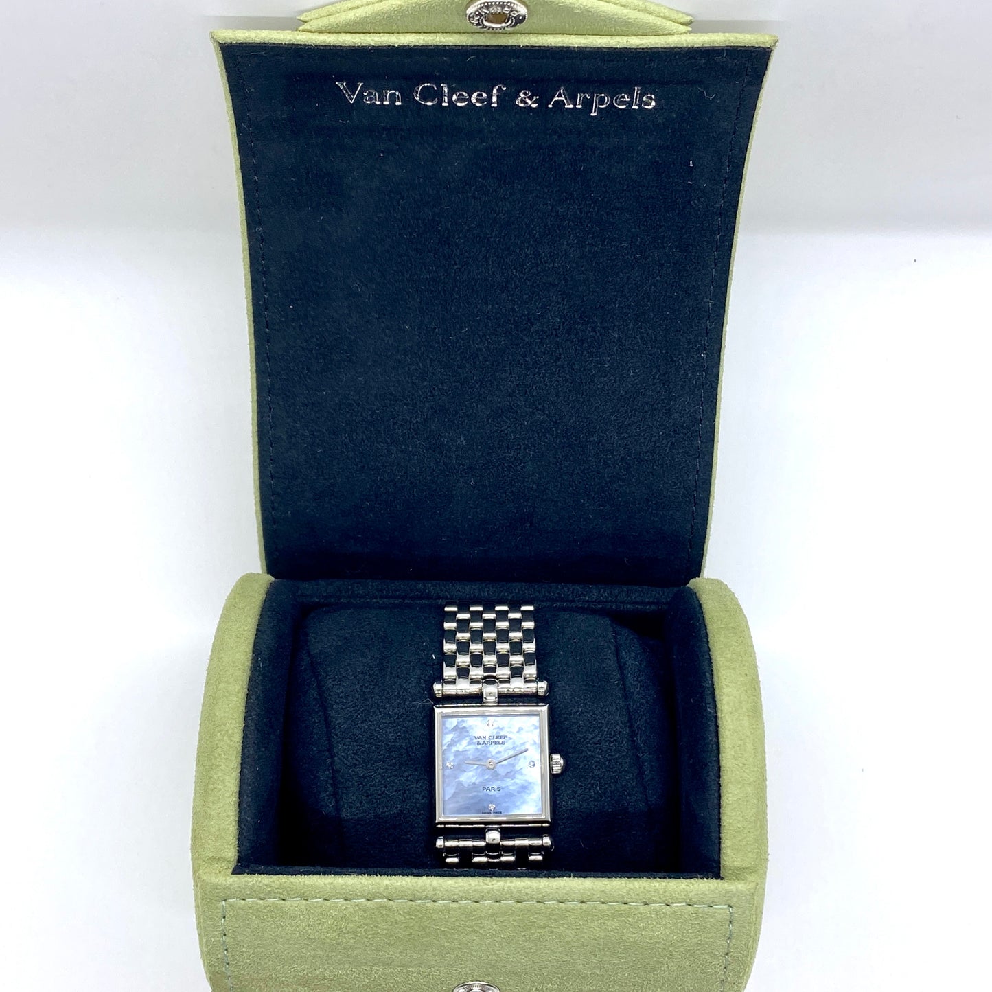 Van Cleef Tahitian Mother of Pearl Dial Diamond