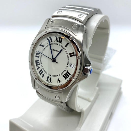 Cartier Santos Ronde All Steel LM Automatic