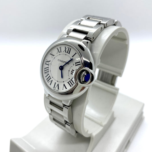 Cartier Ballon Bleu All Steel 28mm