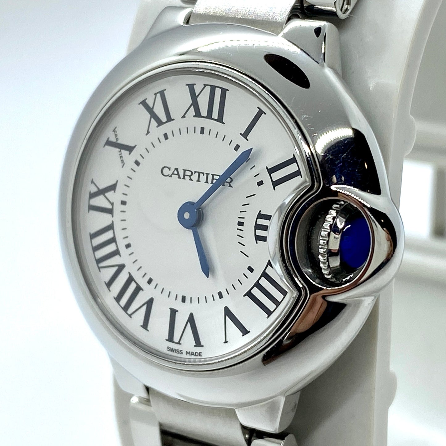 Cartier Ballon Bleu All Steel 28mm