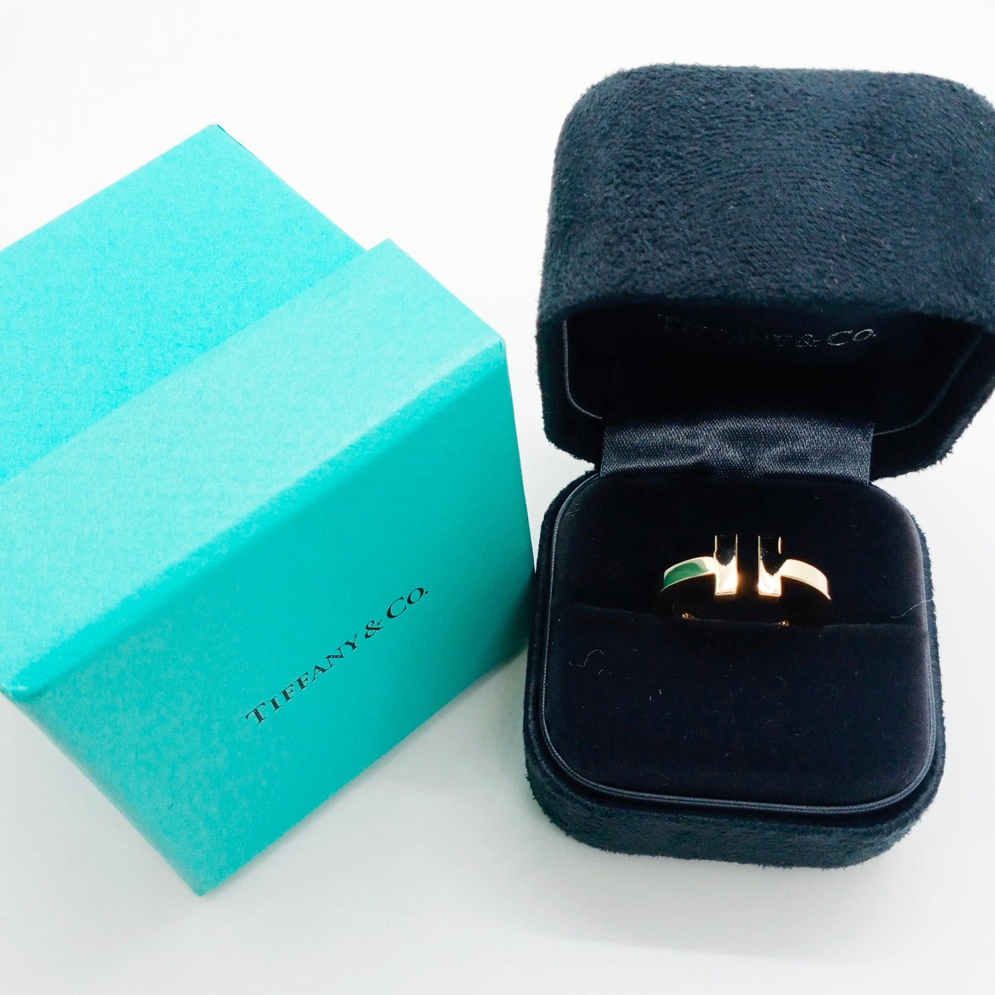 Tiffany & Co. T Square Ring Size 49