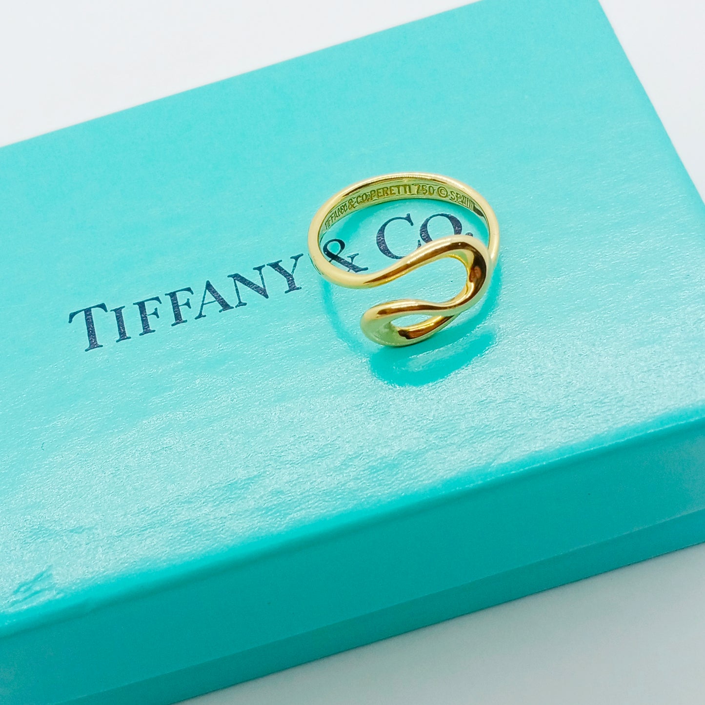 Tiffany&Co Wavy Ring Size 47