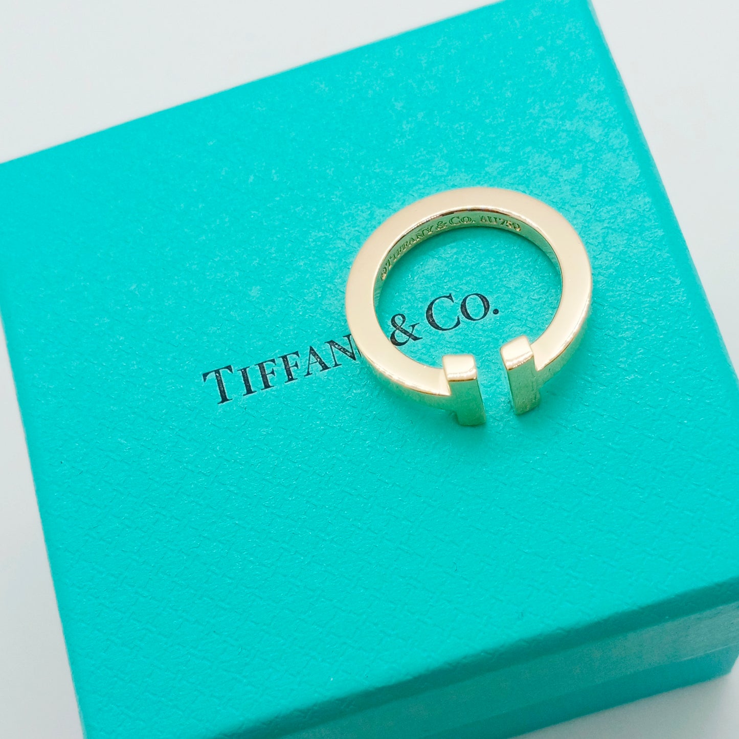 Tiffany & Co. T Square Ring Size 49