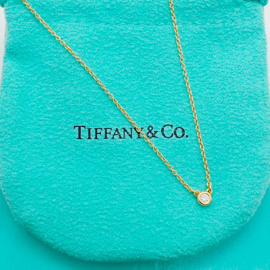 Tiffany & Co. Yard Necklace 0.03ct