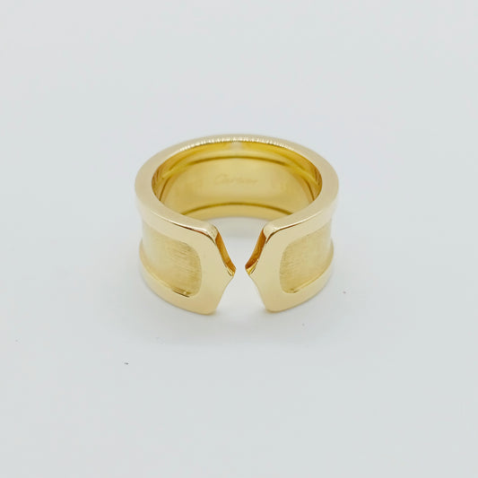Cartier C2 Wide Ring Size 52