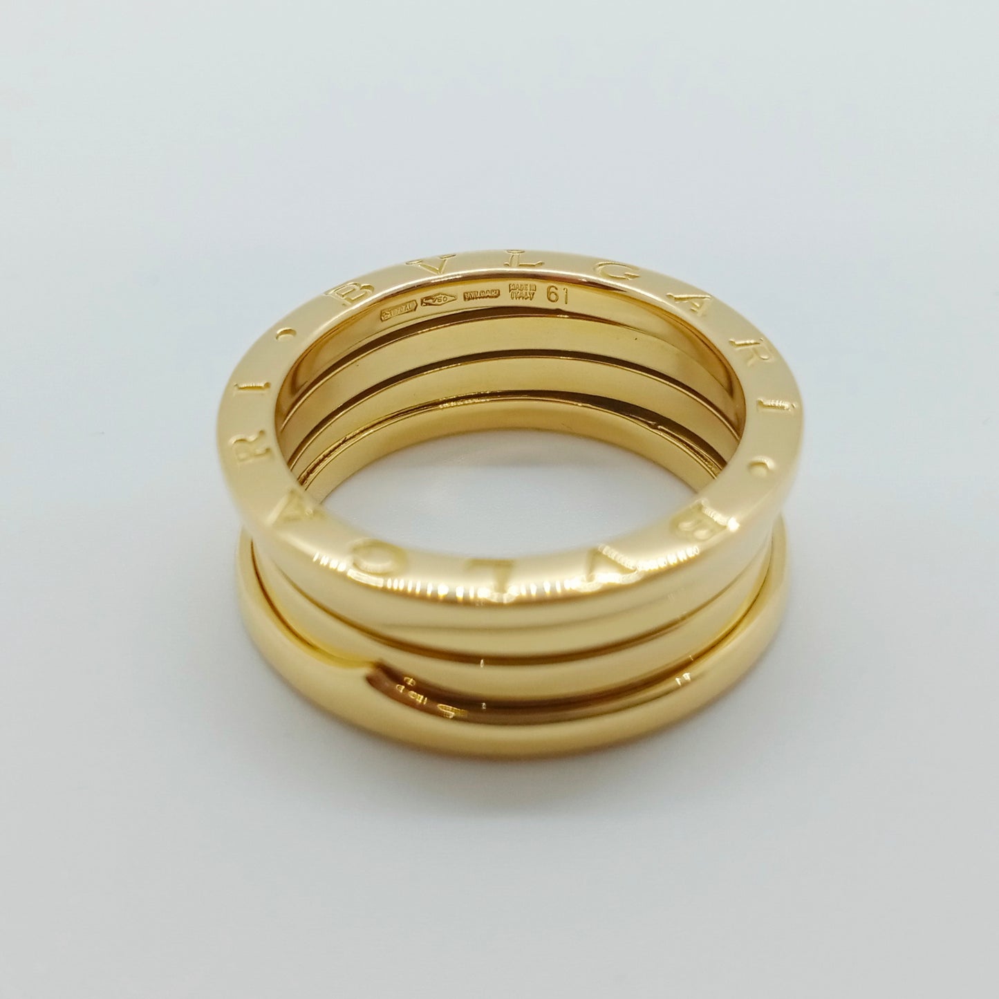 Bvlgari B-zero 1 3band Ring Size 61