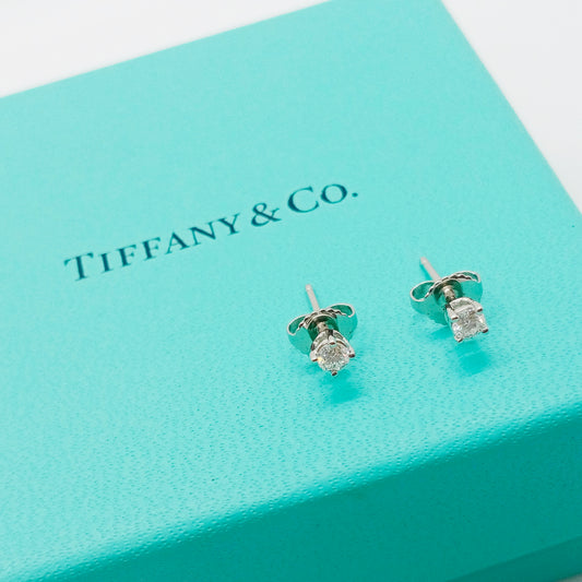 Tiffany Solitaire Earring