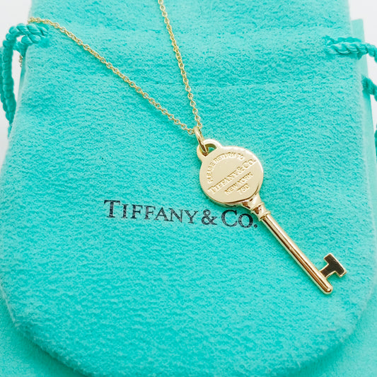 Tiffany & Co. Return to Tiffany Round Key Necklace