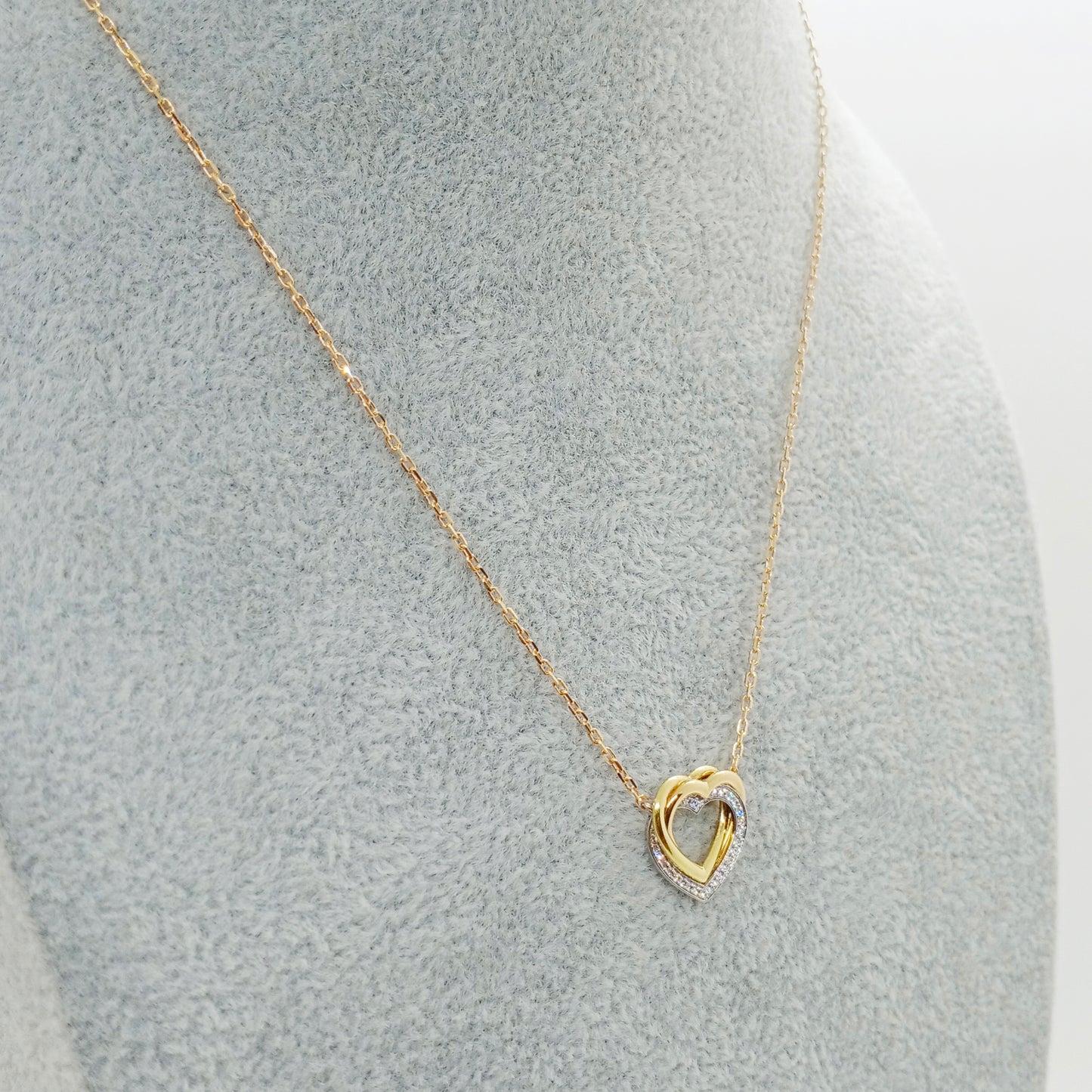 Cartier Trinity Heart Diamond Necklace