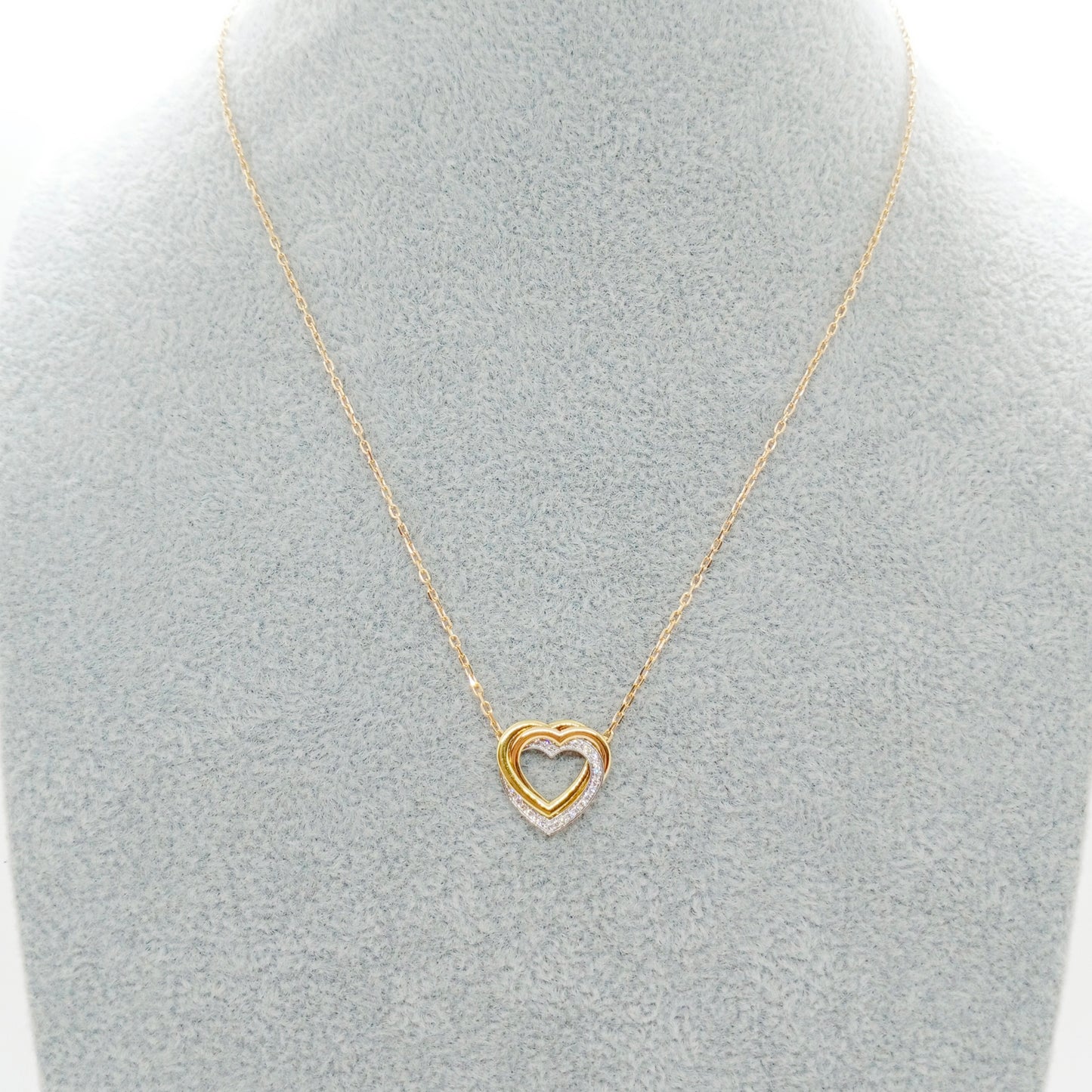 Cartier Trinity Heart Diamond Necklace