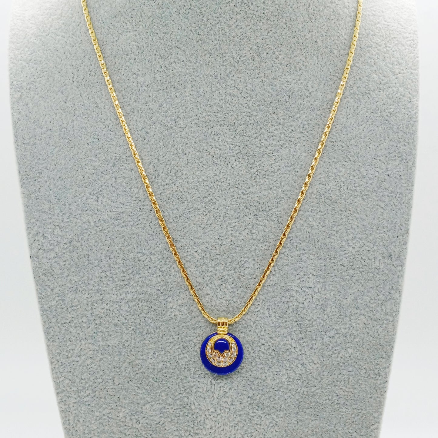 Dior Lapis Diamond Necklace