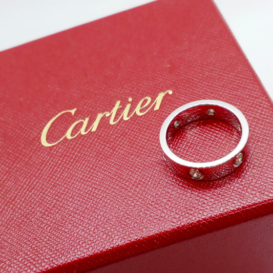 Cartier Love Ring Full Diamond