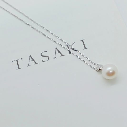 Tasaki Pearl Diamond Necklace