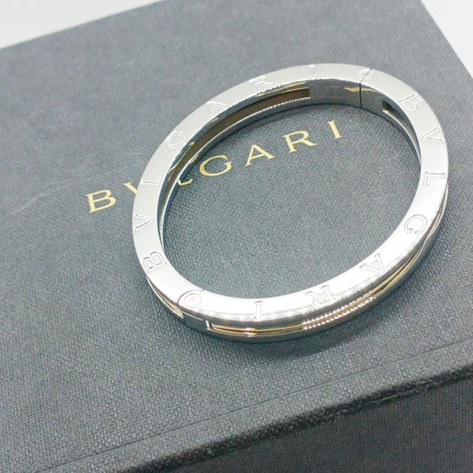 Bvlgari Bzero1 Bangle Stainless K18YG
