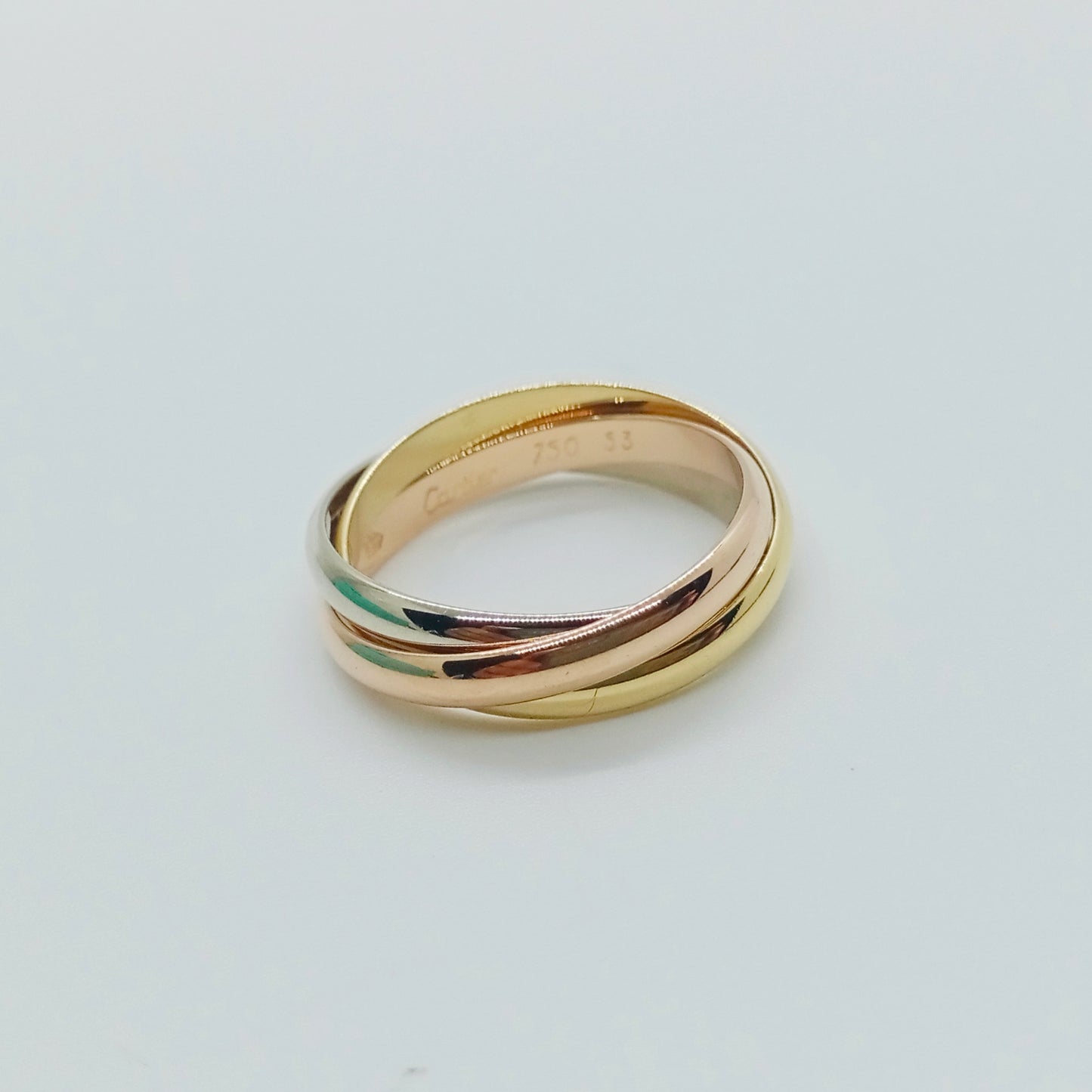 Cartier Trinity Ring Size 53