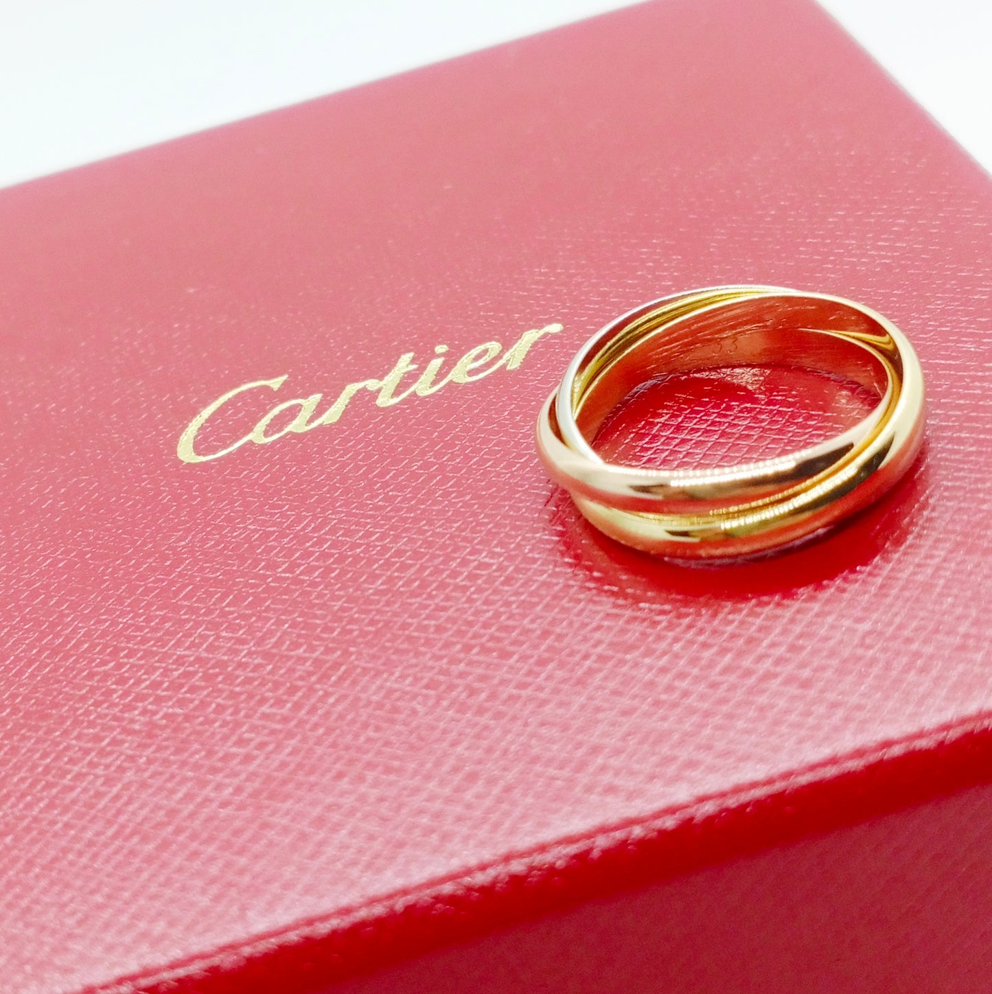 Cartier Trinity Ring Size 53