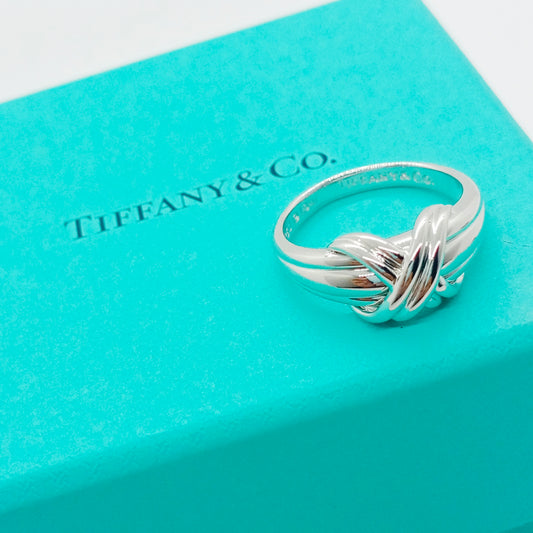 Tiffany & Co. Signature Ring Size 54