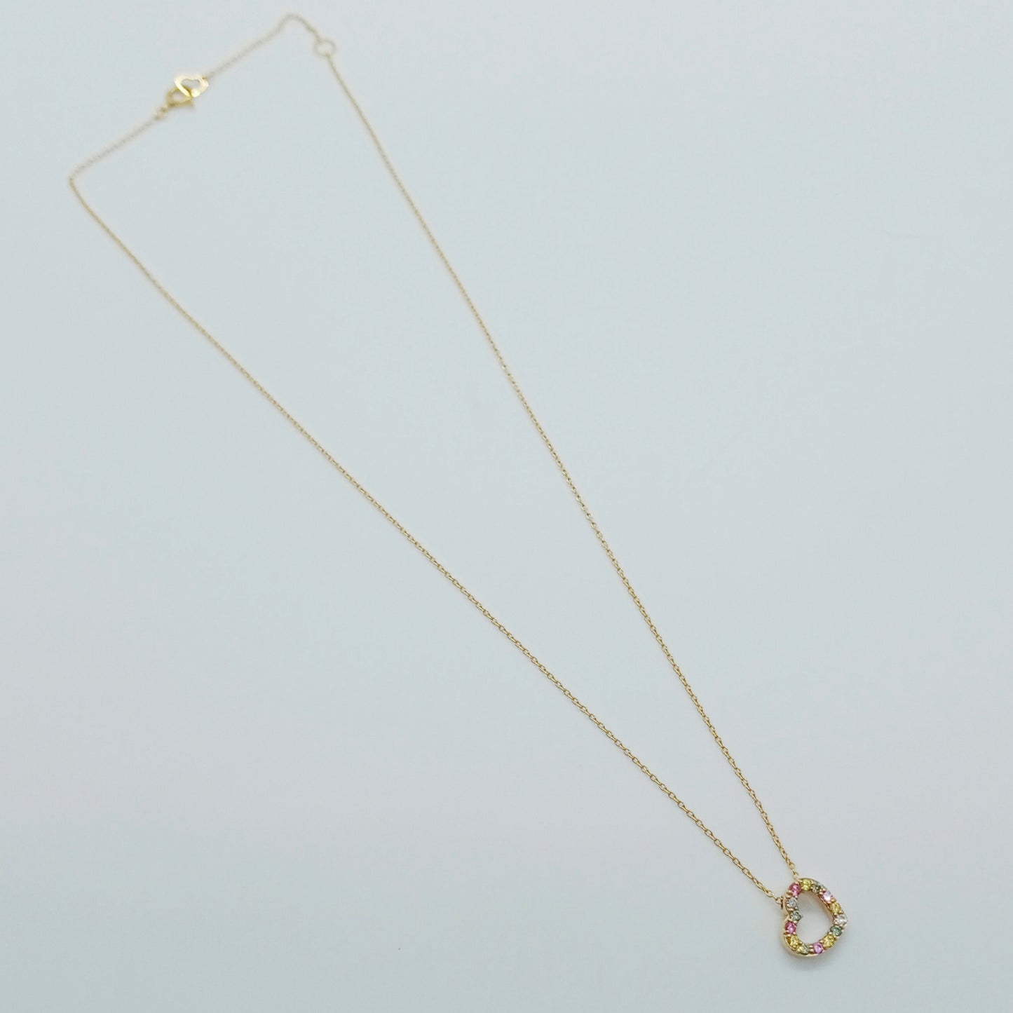 Ponte Vecchio Diamond Colored Stone Necklace