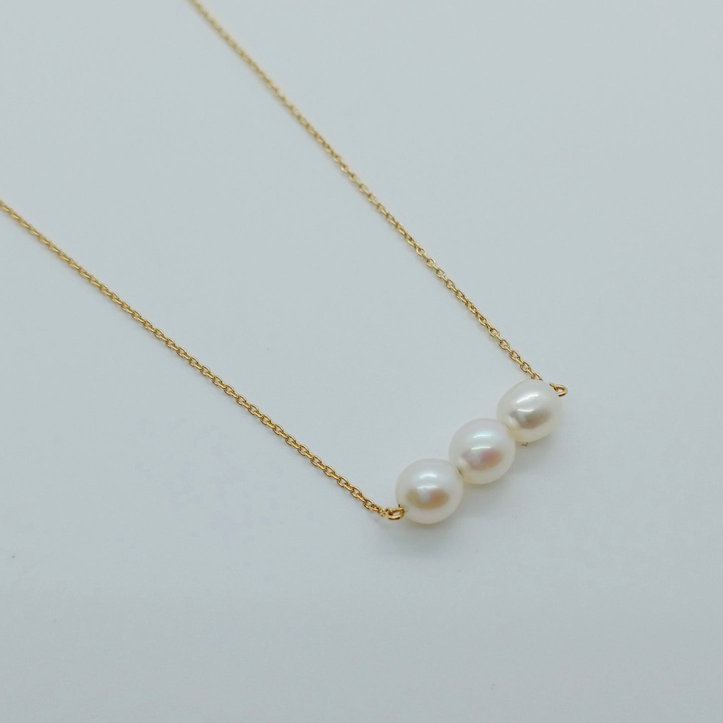 Tasaki Pearl Necklace 3P (6.00mm-6.1mm pearl)