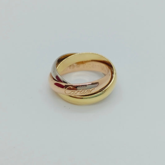 Cartier Trinity Ring MM Size 49 (New Model)
