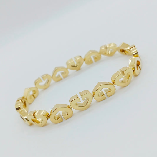 Cartier C Heart Bracelet 15cm (Rare Vintage)