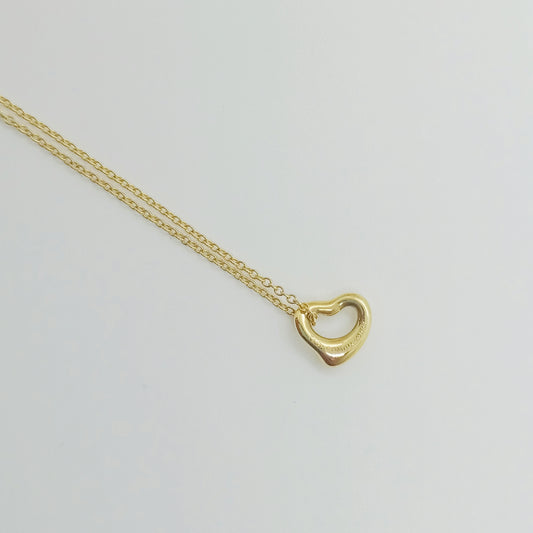 Tiffany & Co. Open Heart Mini Necklace