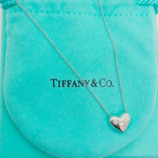 Tiffany & Co. Dots Heart Necklace