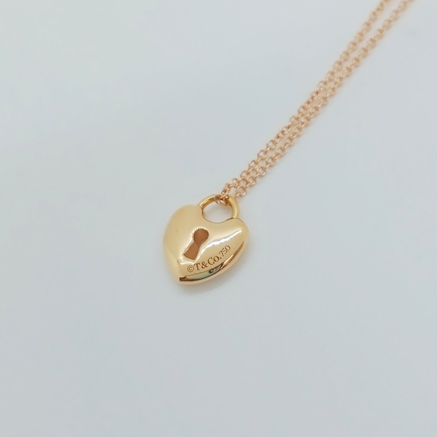 Tiffany & Co. Heart Lock Necklace