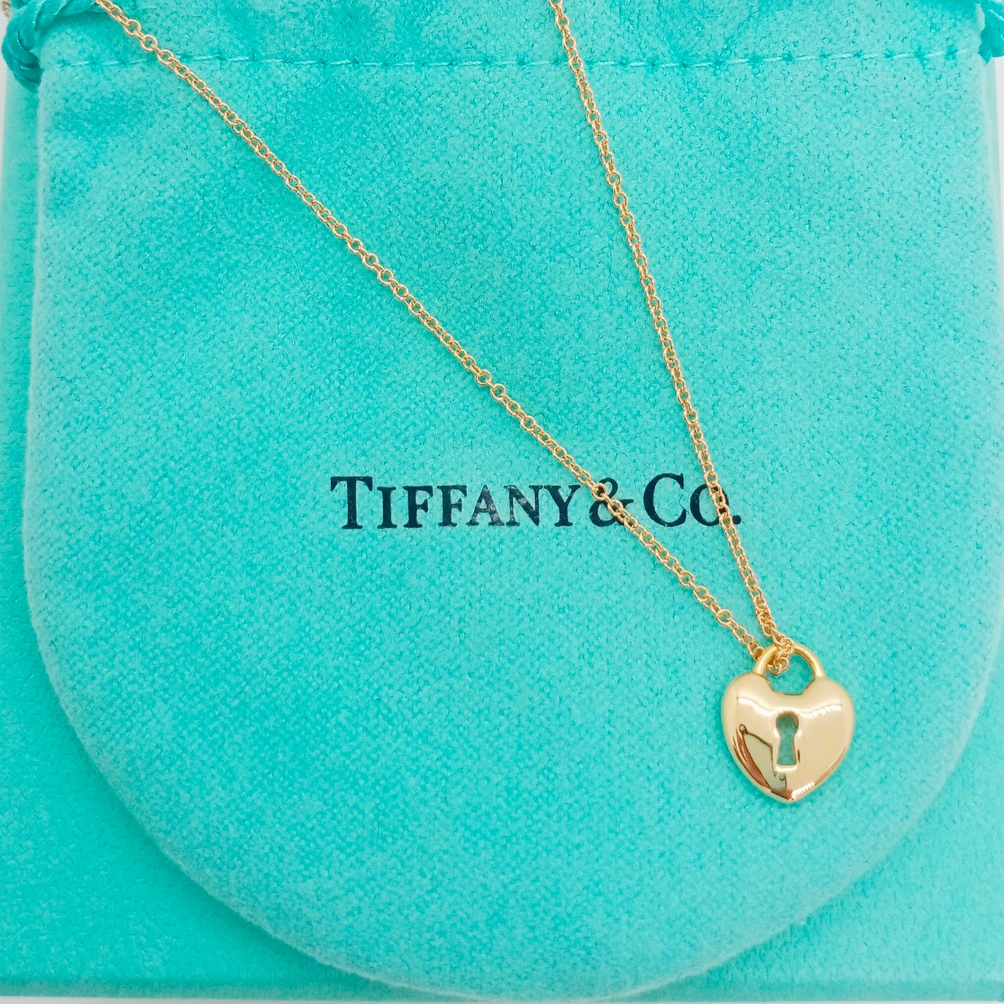 Tiffany & Co. Heart Lock Necklace