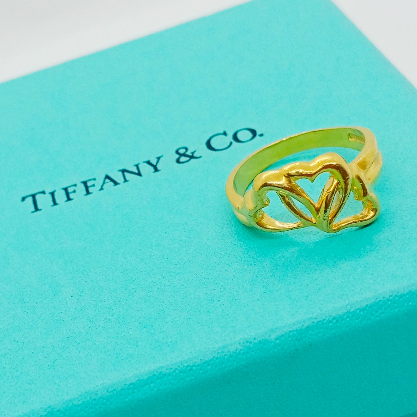 Tiffany & Co. Triple Heart Necklace