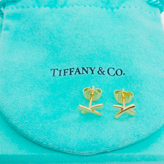 Tiffany & Co. Kiss X Earrings