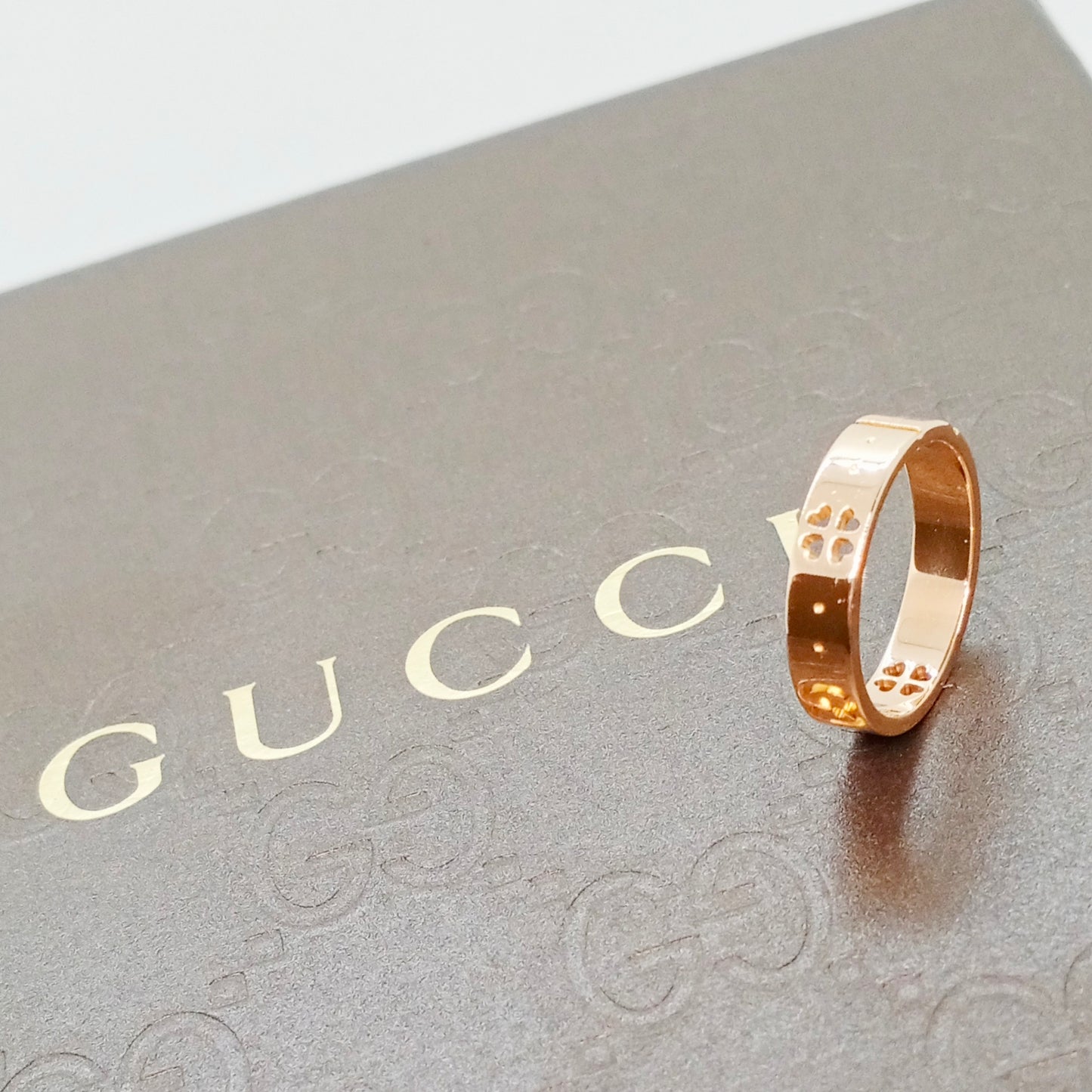 Gucci Icon Amor Forever Ring Size 46