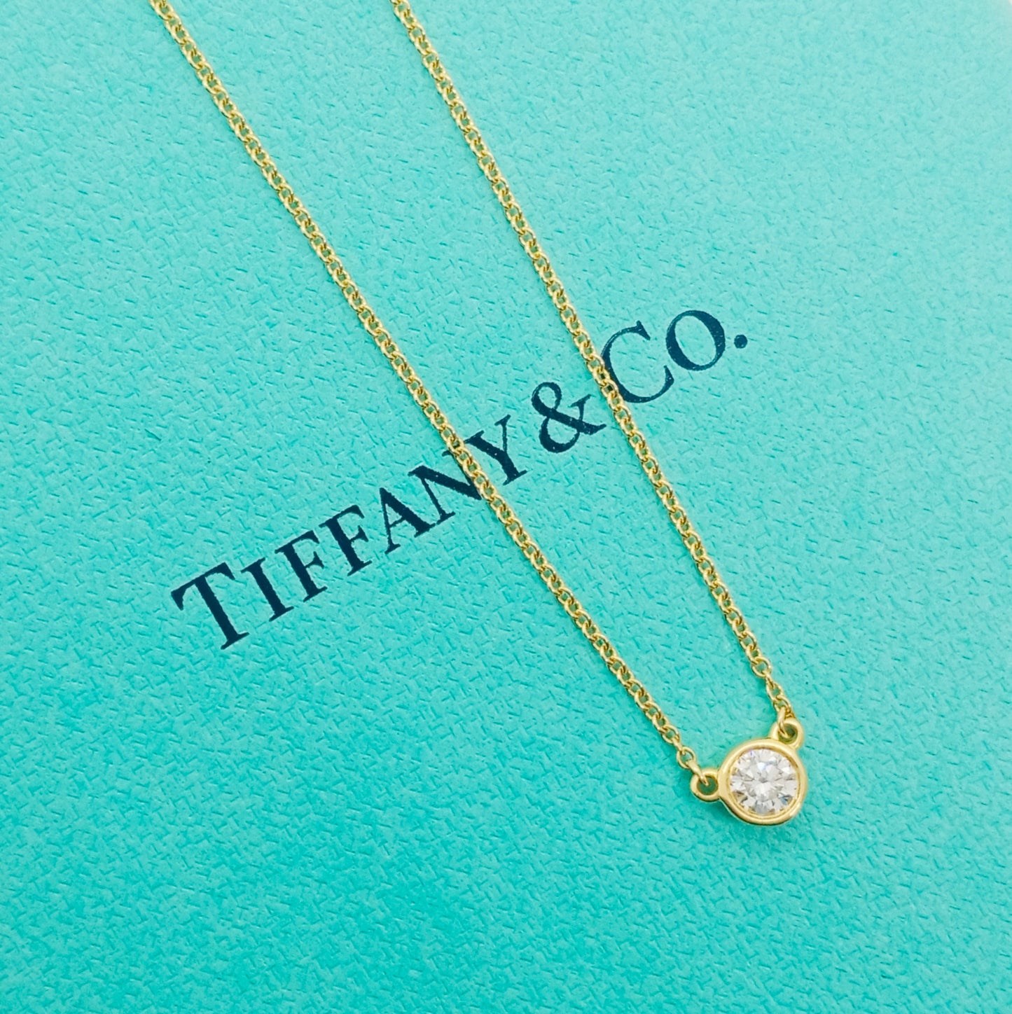 Tiffany & Co. Yard Necklace 0.17ct