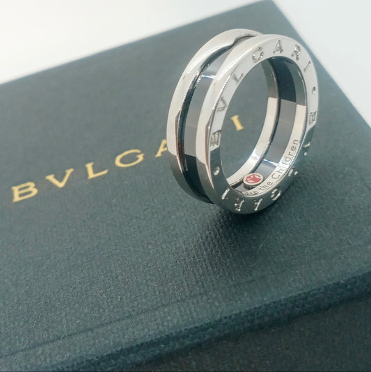 Bvlgari B.Zero1 Save the Children Ring Size 54