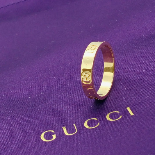 Gucci Icon Ring Size 53