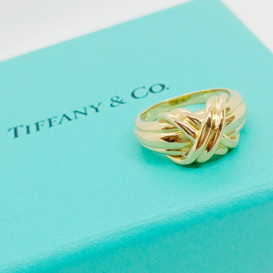 Tiffany & Co. Signature Ring Size 50