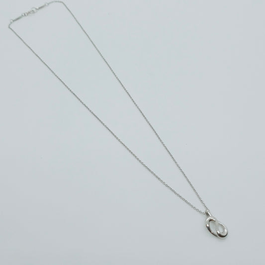 Tiffany & Co. Open Wave Necklace Platinum