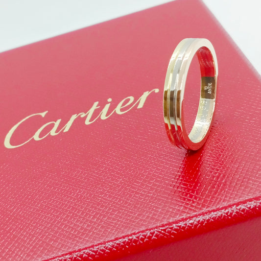 Cartier Trinity Band Ring Size 58