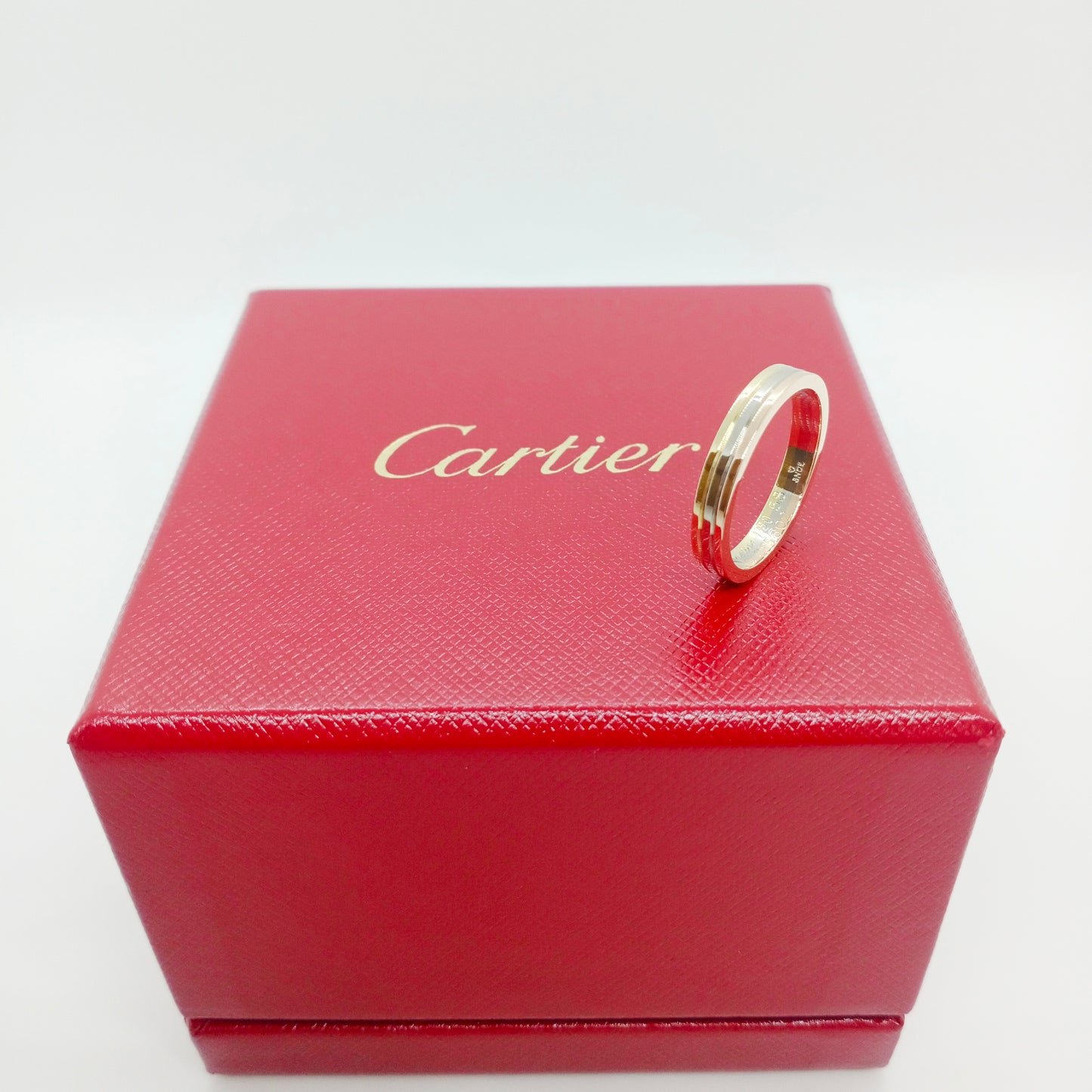 Cartier Trinity Band Ring Size 58