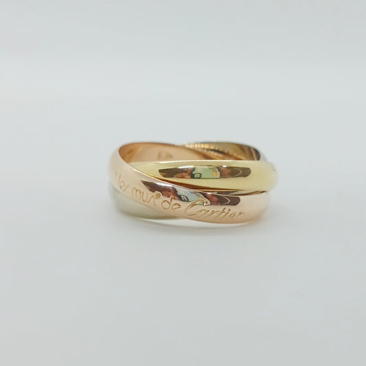 Cartier Trinity Ring Size 52