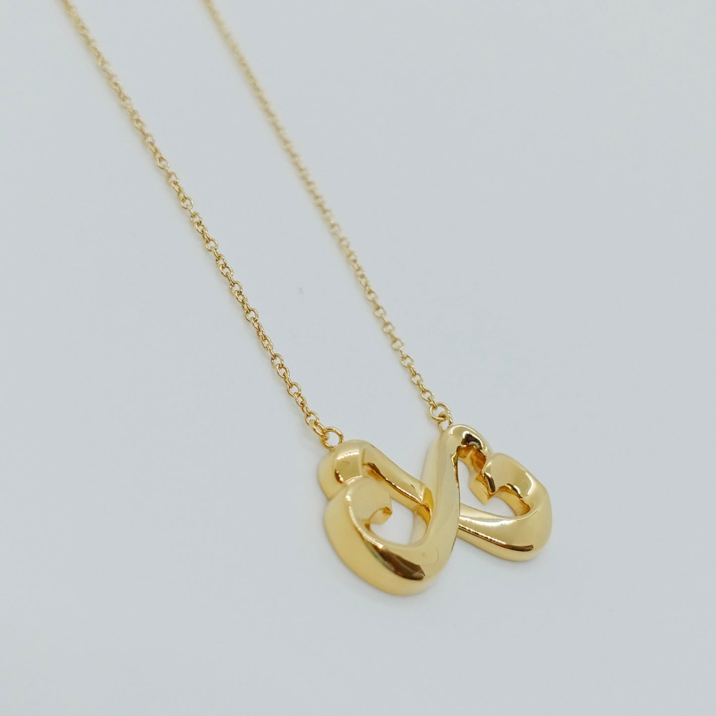 Tiffany & Co. Double Loving Heart Necklace