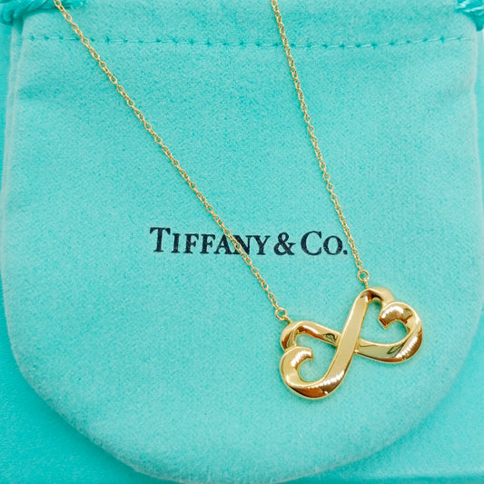 Tiffany & Co. Double Loving Heart Necklace