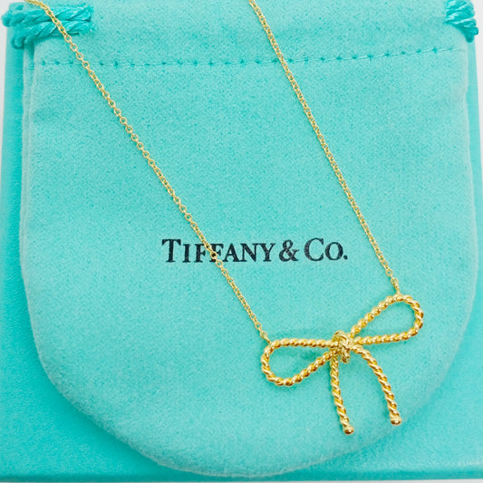 Tiffany & Co Twist Ribbon Necklace