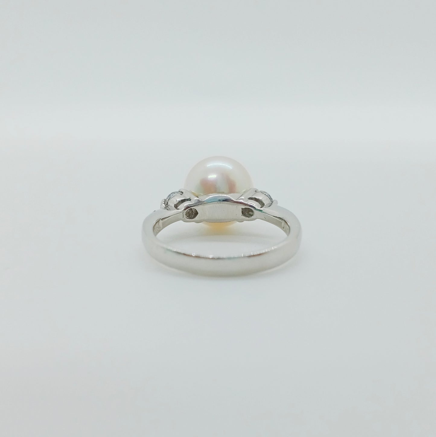 Akoya Pearl Diamond Ring Size 48