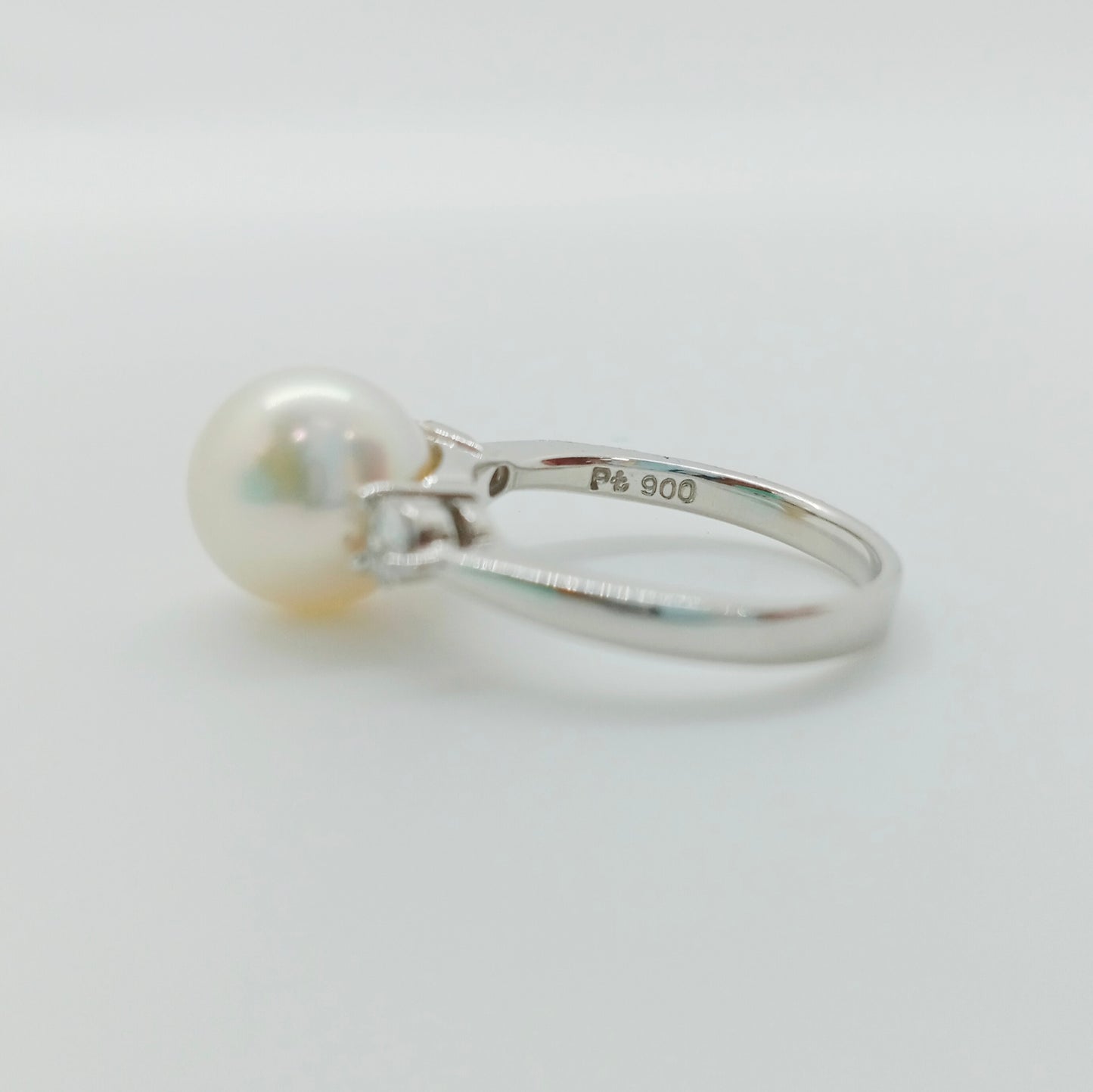 Akoya Pearl Diamond Ring Size 48